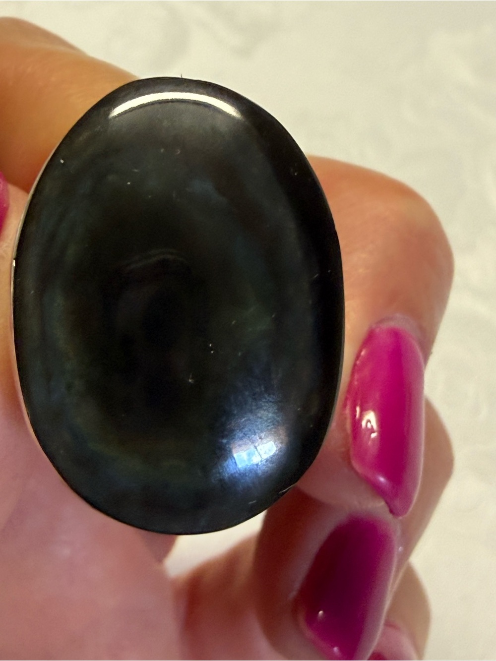 Size 9 Labradorite Sterling Silver Ring